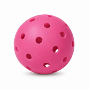 Rose Red Pickleball Ball
