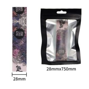 2 PCS Pickleball Paddle Edge Protection Tape - Dynamic Maze Pattern TPU Protective Strip 28mm x 750mm, Anti Scratch Wear Resistant Paddle Guard Tape, Personalised Sports Accessory for Pickleball Players